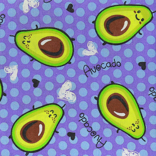 Шторы для кухни, 2шт 148х160см "Авокадо, вид 2/2", на шторной ленте, рогожка (хлопок 100%) 171г/м2, упаковка классическая, пакет ПВХ 32х41см, "Домашняя мода" (Россия)