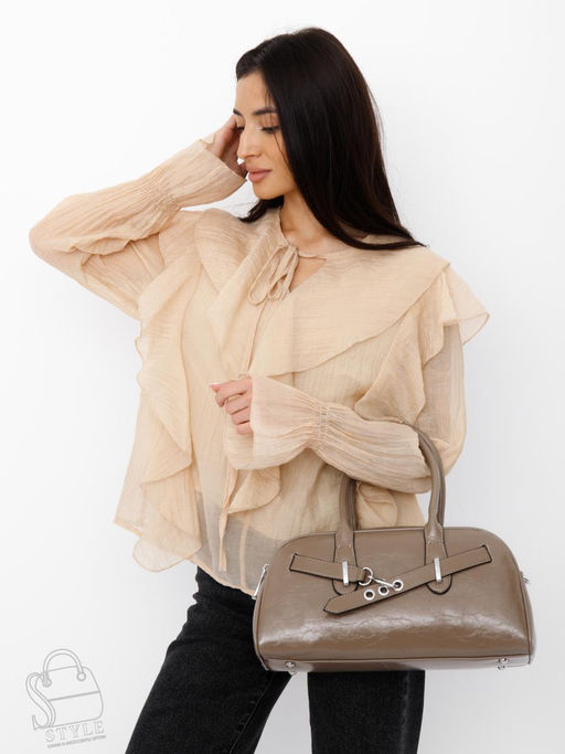 Сумка женская  51134L apricot Velina Fabbiano-Safenta  в Новосибирске