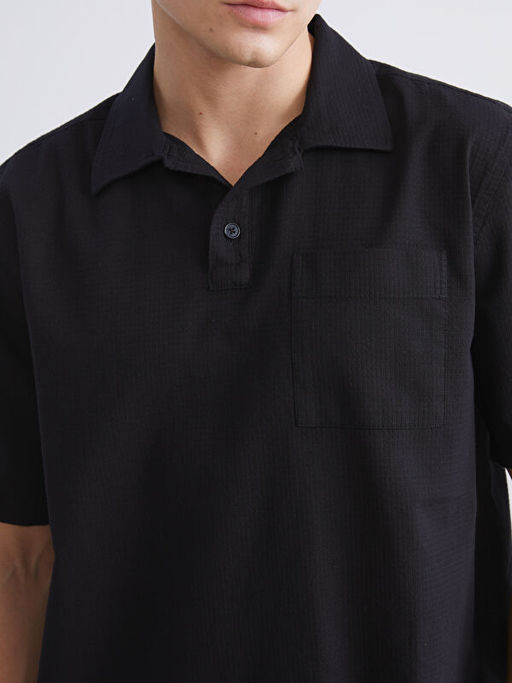 Regular Fit K?sa Kollu Oxford Erkek G?mlek