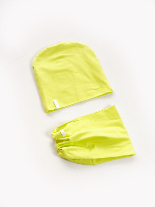 Комплект (шапка+снуд) UD 3017 коралловый - Mini maxi фото 4