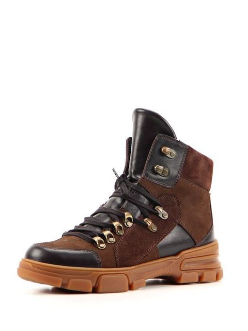 Ботинки EDART 236.astra15.brown/мех