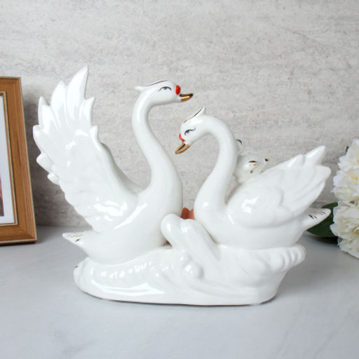 Статуэтка Лебеди 25х9х19 см / W3167 /уп 24/ - Галеонтрейд фото 3