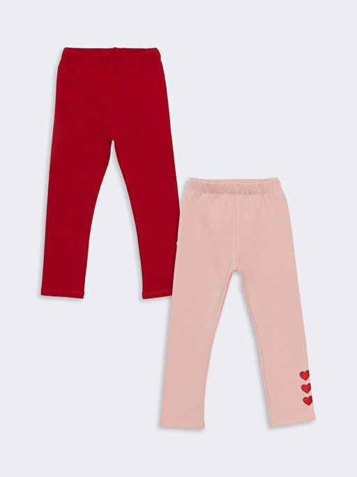 Beli Lastikli K?z ?ocuk Tayt 2li