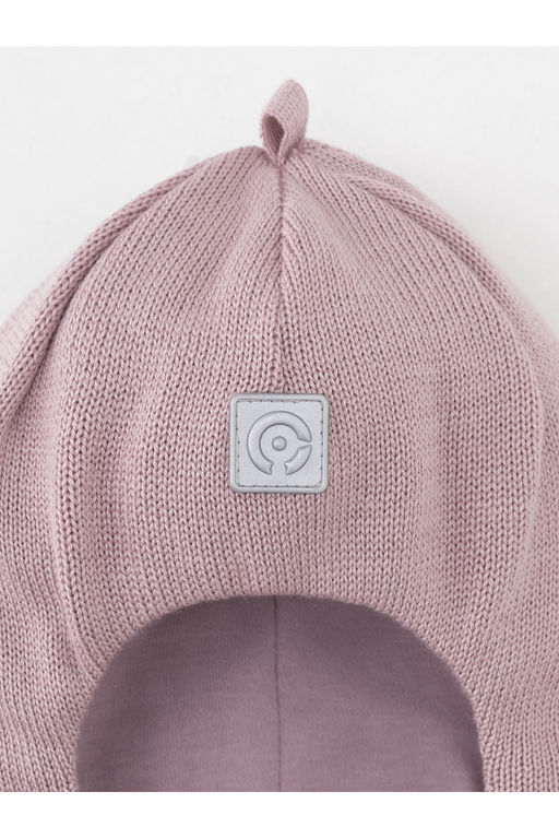 Crockid _ КВ 20268/25/пудрово-розовый шапка-шлем дет  фото 2