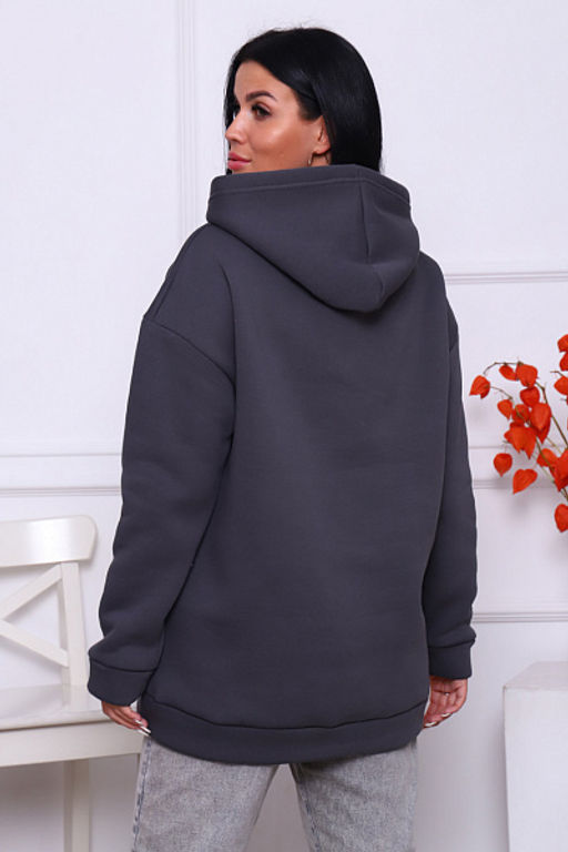 Толстовка с капюшоном, футер с начесом 3-х нитка (878-3) - Плиона фото 13