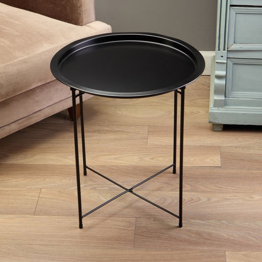 Столик журнальный «Клик Мебель», 470×470×510 мм, цвет чёрный