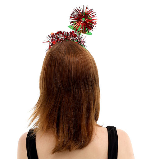 Цена за 2 шт. Ободок новогодний карнавальный «Ёлочка»