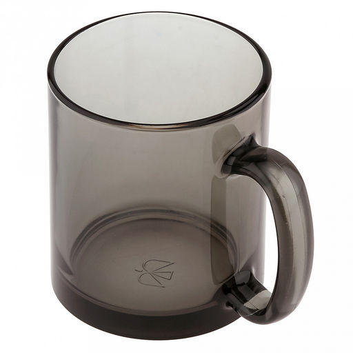Кружка стеклянная Чайная 320мл, д8см, h9см, графит (Россия) - Домашняя мода фото 3