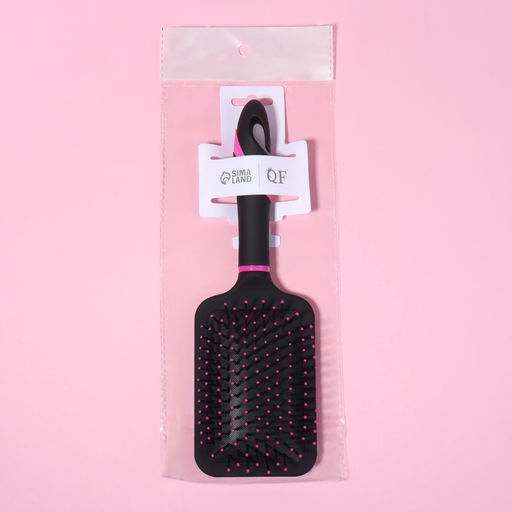 Расчёска массажная, широкая, 8×26(±1) см, МИКС