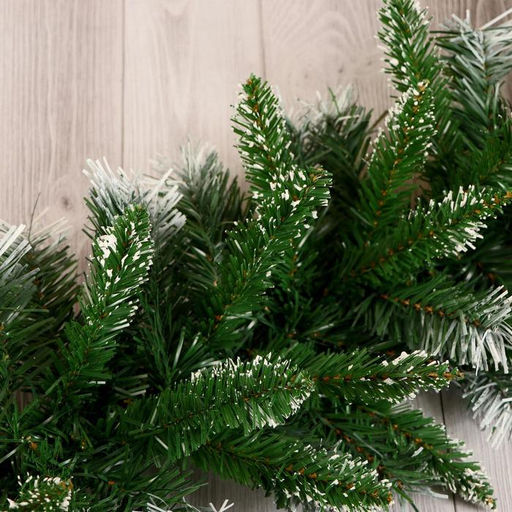 Гирлянда хвойная новогодняя «Зимнее волшебство. Иней», ёлочная, 270 см, d=30 см, 220 веток