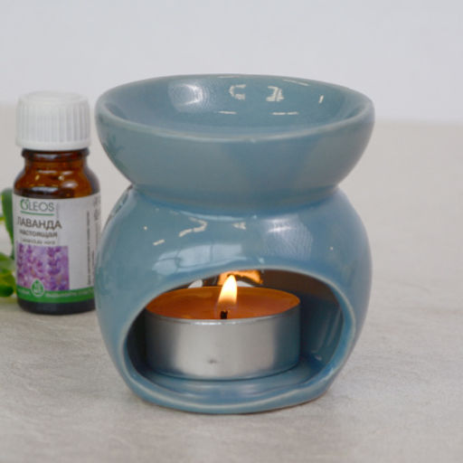 Аромалампа 8 см / 8235 /уп 6/192/ (Голубой) - ГалеонТрейд фото 13