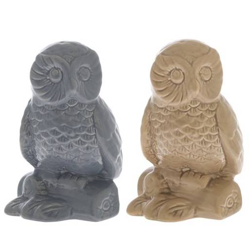 Фигурка декоративная "Сова", L8,8 W8,5 H14 см, 2в.
