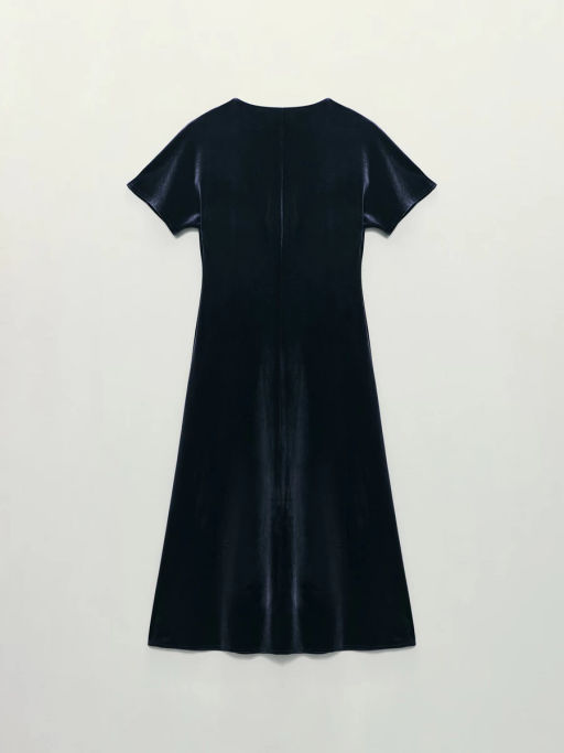 Платье миди из бархата / Zarina