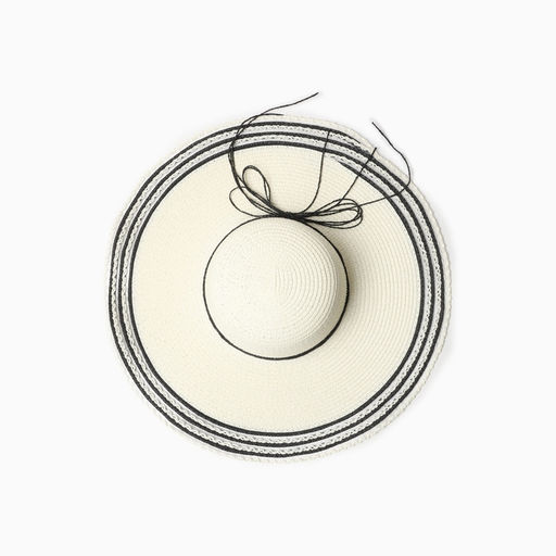 Шляпа женская MINAKU, молочная, размер 58, целлюлоза 100%