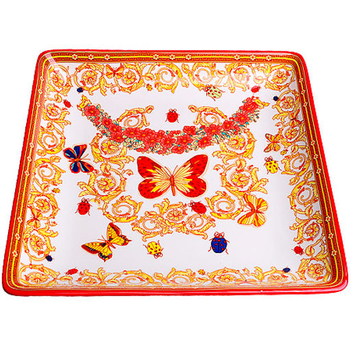 30785 Блюдо квадратное 22х22см Романтика доломит LR (х36) - Mayer&boch фото 2