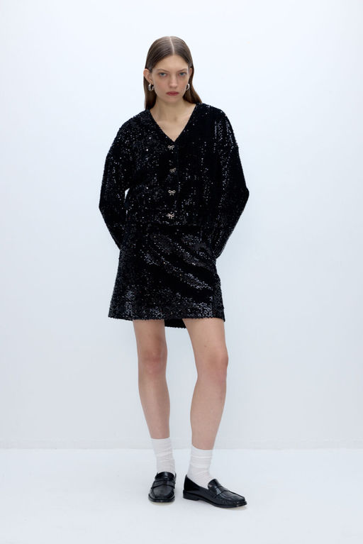 Юбка Pirs 5684 черный фото 2