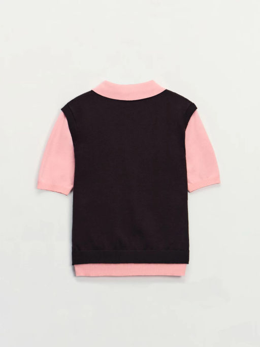 Двухслойный джемпер с вискозой в составе / Zarina