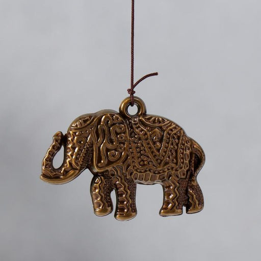 Музыка ветра «Слон», 5 колокольчиков, 42 см