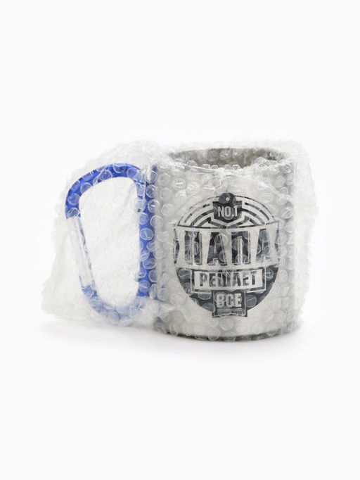 Кружка туристическая с карабином Папа, 180 мл, МИКС