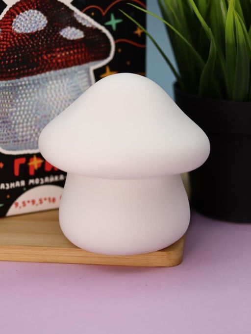 Алмазная мозаика на копилке (нижняя загрузка) Draw Me! Mushroom, (9.5*9.5*10 см)