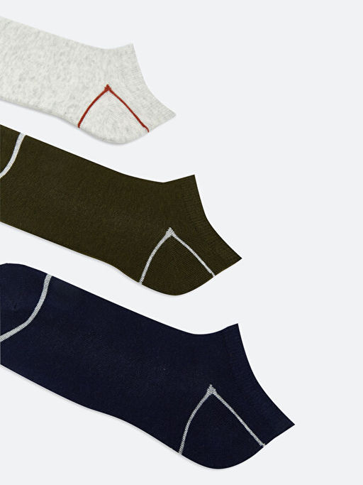 Desenli Erkek Patik ?orap 5li