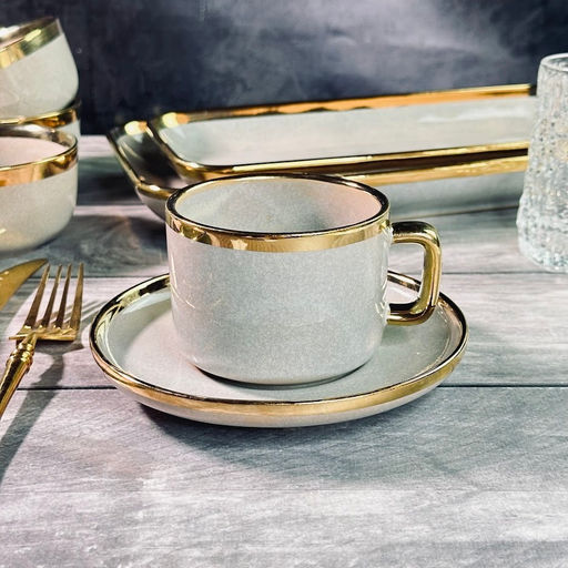 102-132 Чайный набор 12пр. 280 мл STONE в под.уп.(х8)Фарфор - Lenardi фото 2