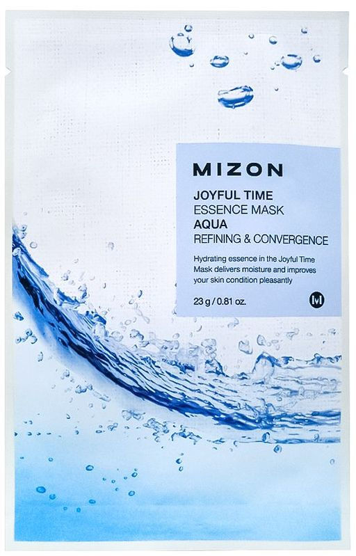 1шт АКЦИЯ! MIZON Тканевая маска для лица с морской водой