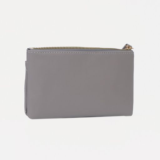 Кошелёк на молнии, цвет серый - Simaland фото 5