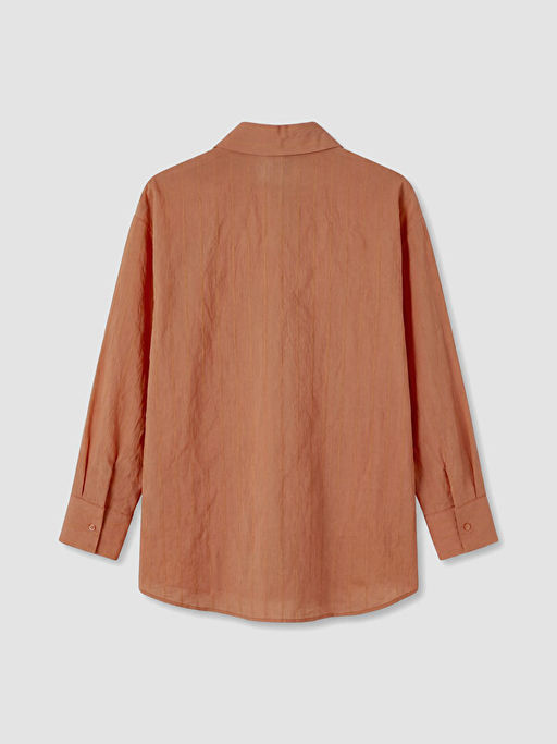 ?izgili Oversize Kad?n G?mlek Tunik