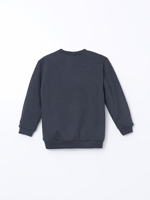 Bisiklet Yaka Erkek ?ocuk Sweatshirt