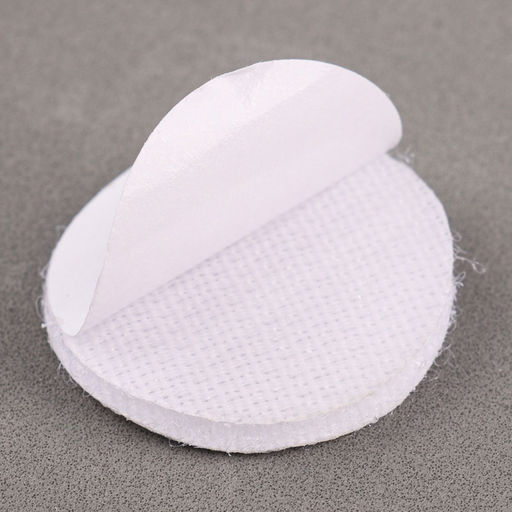 Липучка на клеевой основе «Круг», набор 30 шт., размер 1 шт.: 2 см