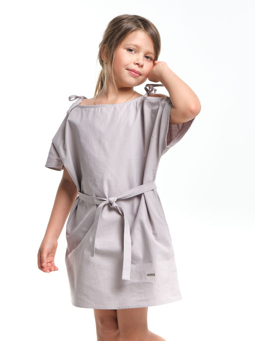 Платье летнее из хлопка UD 7937 св.серый - Mini maxi фото 6
