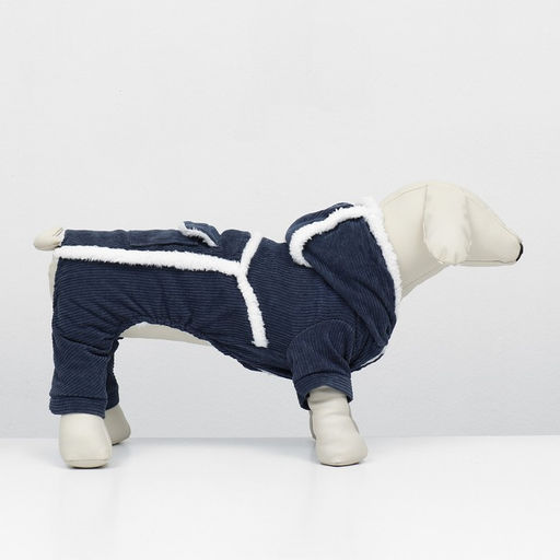 Комбинезон Малыш, размер XS (ДС 20 см, ОГ 30 см, ОШ 20 см), синий - Simaland фото 2