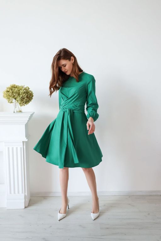 Платье AURA 3080-170 зеленый