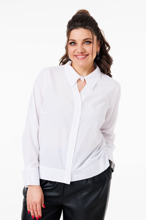 Рубашка ANELLI 1713-Р белый налив  фото 7