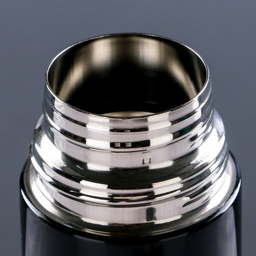 Термос, 500 мл, Пуля Патрон, сохраняет тепло 12 ч, 25?6.5 см, чёрный