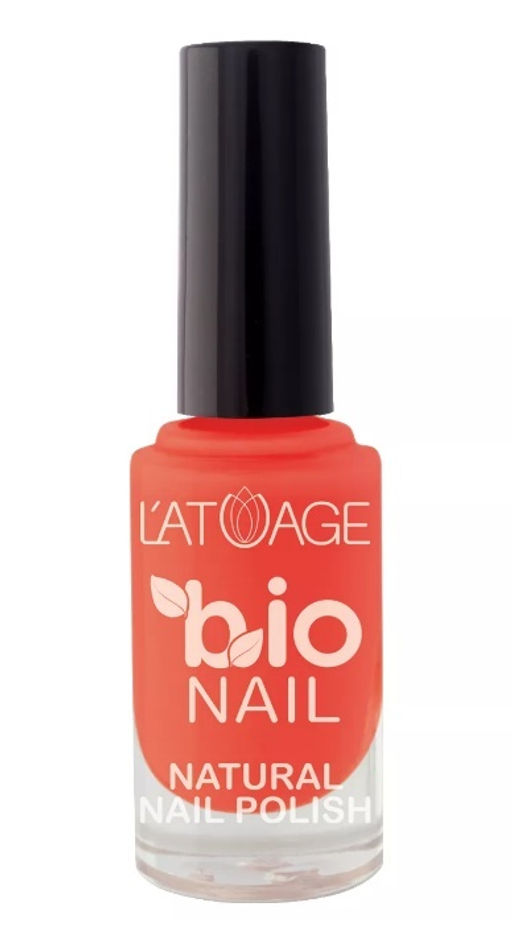 Latuage Лак для ногтей BIO CARE тон 807 красно - коралловый
