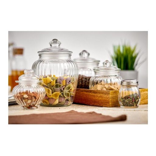 Банка для хранения специй со стальной крышкой Walmer Wave, 0.15 л, цвет стальной  фото 3