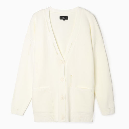 Кардиган с карманами женский MIST, молочный, onesize (44-48)