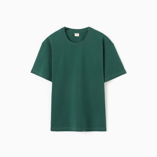 Футболка женская MINAKU, зелёная, размер 52-54