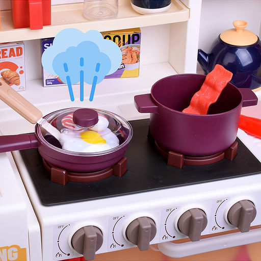 Набор кухня "Кухня сказочных блюд" с паром (108 предметов) в коробке