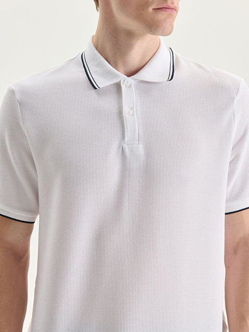 Polo Yaka Erkek Dokulu Ti??rt