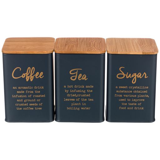 НАБОР ХЛЕБНИЦА 2 в 1 AGNESS NAVY STYLE 6 Л 34*18*12,5 СМ, БАНКА ДЛЯ СЫПУЧИХ 1,1 Л 10*10*14 СМ 3 ШТ  фото 5