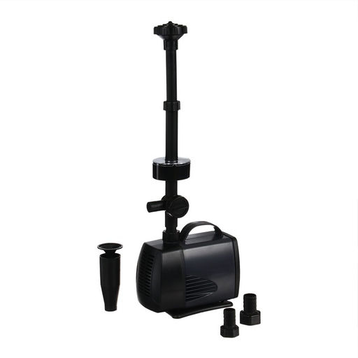 Фонтан садовый с подсветкой LED-10000FP, 100 Вт, h=6 м, 6500 л/ч, 30 LED-ламп, кабель 5 м