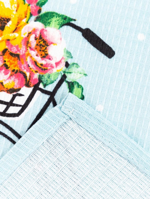 Цена за 2 шт. Полотенце кухонное Доляна Love Life 35х60 см, 100% хлопок, 160г/м2