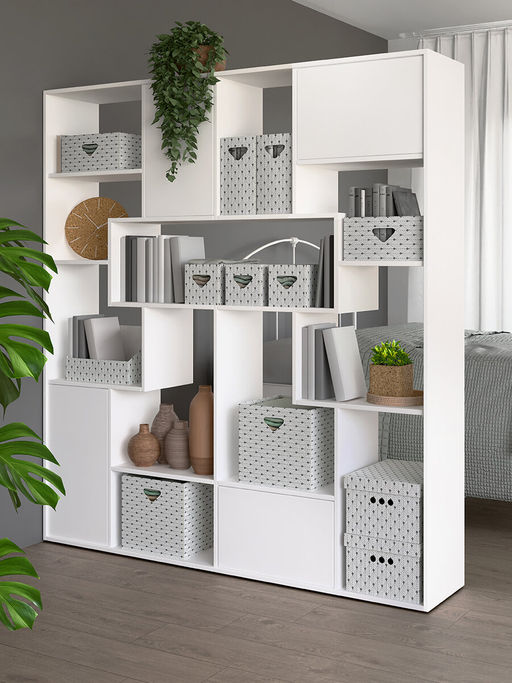 VAL WD-G-BC-3P Коробка для хранения, 28*28*27 см, набор 3 шт., сер., WOOD DEER, шт