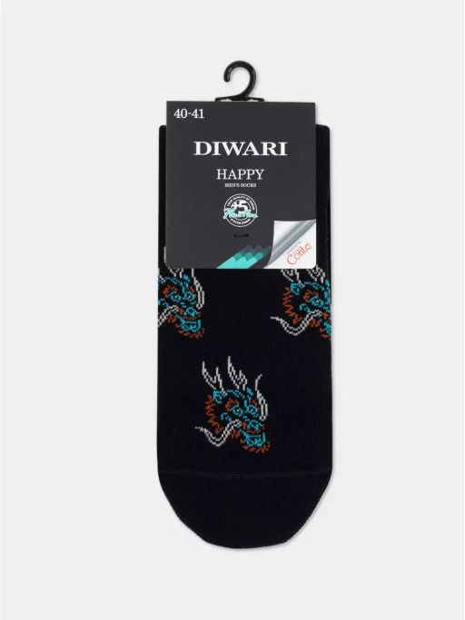 Носки муж.HAPPY 17С-151СП (48/6) - 192 черный - Conte elegant фото 3