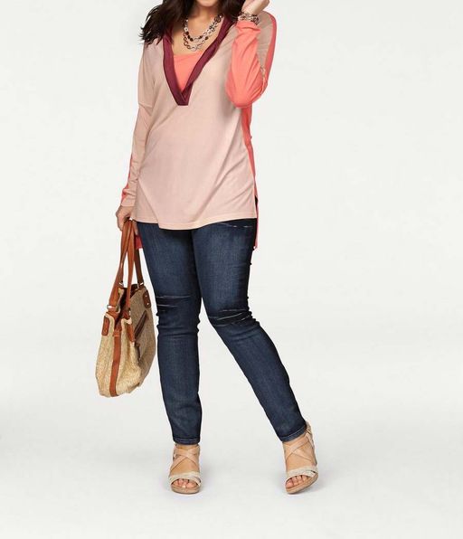 Туника, розовая - Ashley brooke фото 5