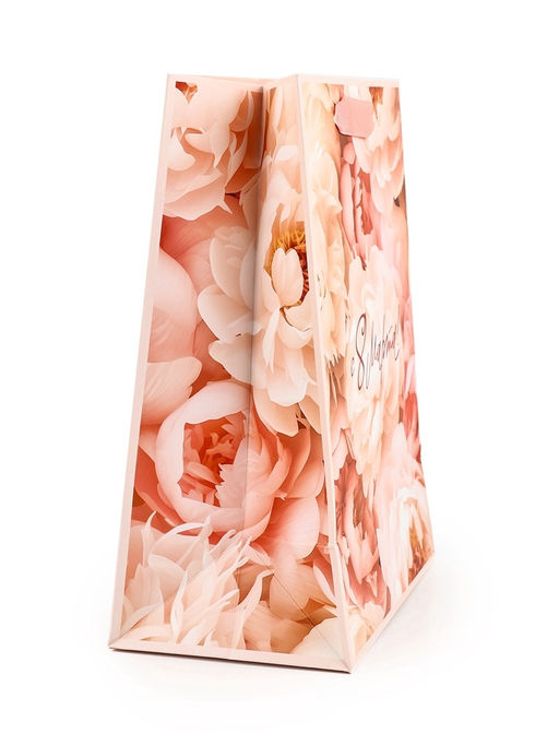 Цена за 2 шт. Пакет подарочный ламинированный 8 марта, MS 18?23?10 см