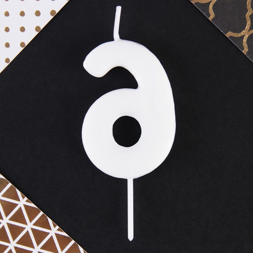 Свеча-цифра в торт 6 - Страна карнавалия фото 4